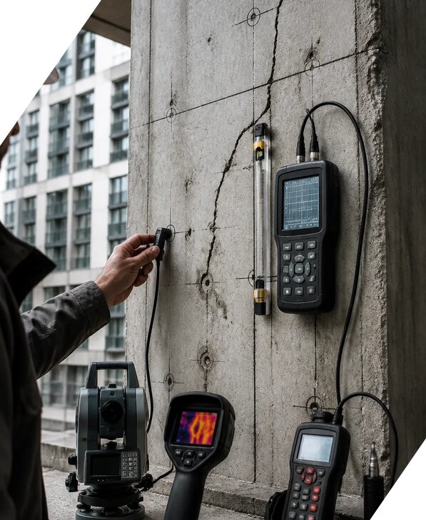 Инструментальное обследование зданий в Гатчине от 15414 р. | ЭкспертизаРоссия