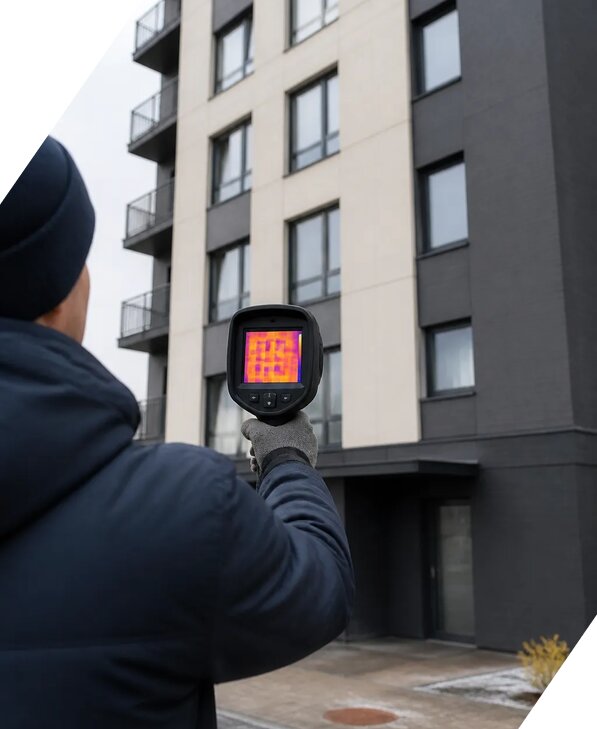 Тепловизионное обследование зданий в Гатчине от 5138 р. | ЭкспертизаРоссия